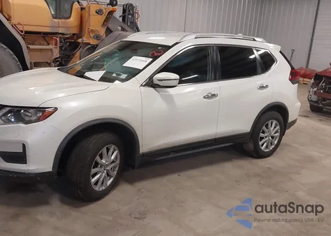 2019 Nissan Rogue Sv z USA, uszkodzony, nr VIN JN8AT2MV4KW373477